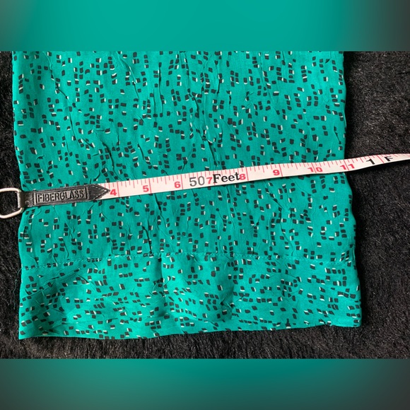 Mossimo Supply Co Women’s Green/ Black Polka Dots Cardigan Sz M 100%Poly NWOT - Picture 11 of 16